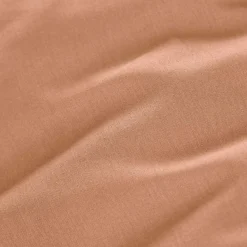 Drap Housse|EMINZA Drap housse percale de coton (140 x 200 cm) Cali Rose Pêche