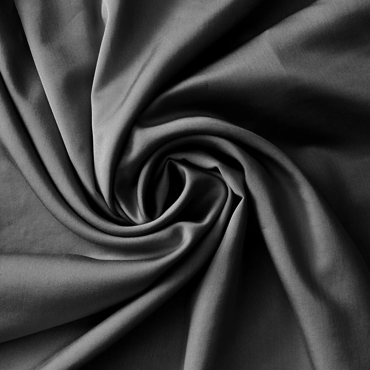Drap Housse|EMINZA Drap housse satin de bambou (160 x 200 cm) Sienna Noir