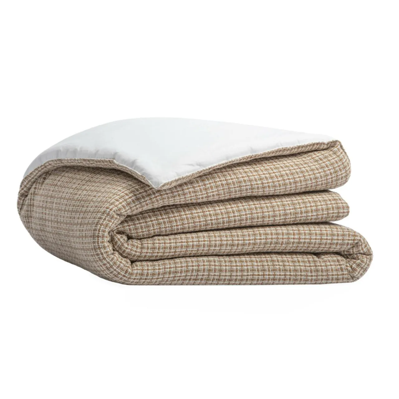 Couvre-Lit Et Édredon|EMINZA Edredon coton (90 x 220 cm) Marius Marron