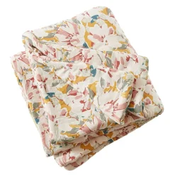 Couvre-Lit Et Édredon|EMINZA Edredon gaze de coton (90 x 200 cm) April Mullticolore Multicolore