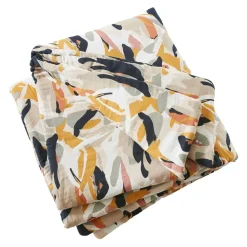 Couvre-Lit Et Édredon|EMINZA Edredon gaze de coton (90 x 200 cm) Mathilda Mullticolore Multicolore