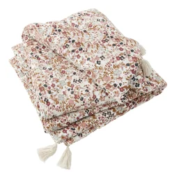 Couvre-Lit Et Édredon|EMINZA Edredon gaze de coton (90 x 200 cm) Constance pampa Beige