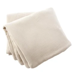 Couvre-Lit Et Édredon|EMINZA Edredon quadruple gaze de coton (90 x 220 cm) Victoria x Gaïa pampa Beige