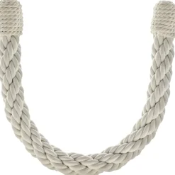 Embrasse, Pince Et Anneaux|LUANCE Embrasse rideau aimantée Contis he Blanc