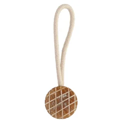 Embrasse, Pince Et Anneaux|LUANCE Embrasse rideau bois Africa Beige