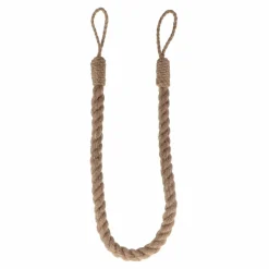 Embrasse, Pince Et Anneaux|LUANCE Embrasse rideau jute Clovis Beige