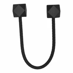 Embrasse, Pince Et Anneaux|LUANCE Embrasse rideau Twist e Noir