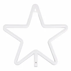 Guirlande Et Déco Lumineuse|Toile, Cadre, Déco Murale|OSTARIA Enseigne lumineuse néon à piles (H26,8 cm) Étoile Jaune