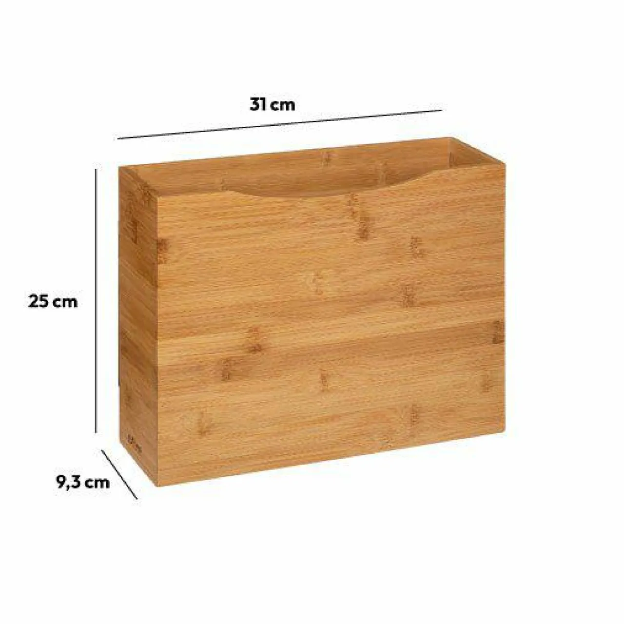 Rangement Et Organisateur|ATMOSPHERA Etagère murale aimantée (35 x 9 cm) Siao Naturel Bois