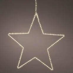 Déco Et Objet De Noël|Déco Et Objet Lumineux|EMINZA Etoile lumineuse à suspendre 175 LED (D58 cm) Kais Blanc chaud