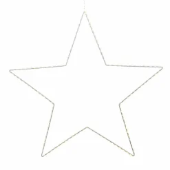 Déco Et Objet De Noël|Déco Et Objet Lumineux|EMINZA Etoile lumineuse à suspendre 175 LED (D58 cm) Kais Blanc chaud