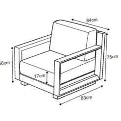 Fauteuil Détente|Canapé, Fauteuil Et Table Basse|MOBELLIA Fauteuil de jardin détente en aluminium Elba Gris Anthracite