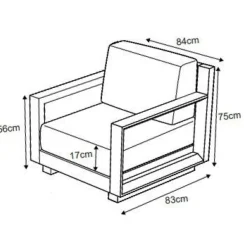 Fauteuil Détente|Canapé, Fauteuil Et Table Basse|MOBELLIA Fauteuil de jardin détente en aluminium Elba Blanc et taupe Blanc - Taupe