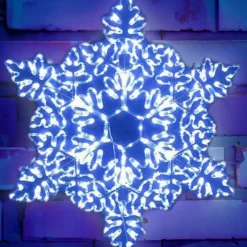 Déco Et Objet Lumineux|Feeric Lights & Christmas Flocon lumineux 360 LED (H85 cm) Hiverno Blanc froid