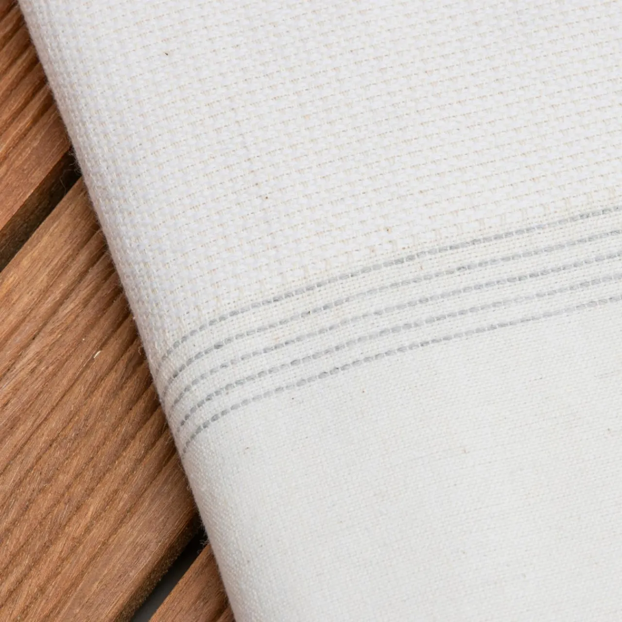 Linge De Bain|Fouta| Fouta coton recyclé (100 x 200 cm) Beach Ecru