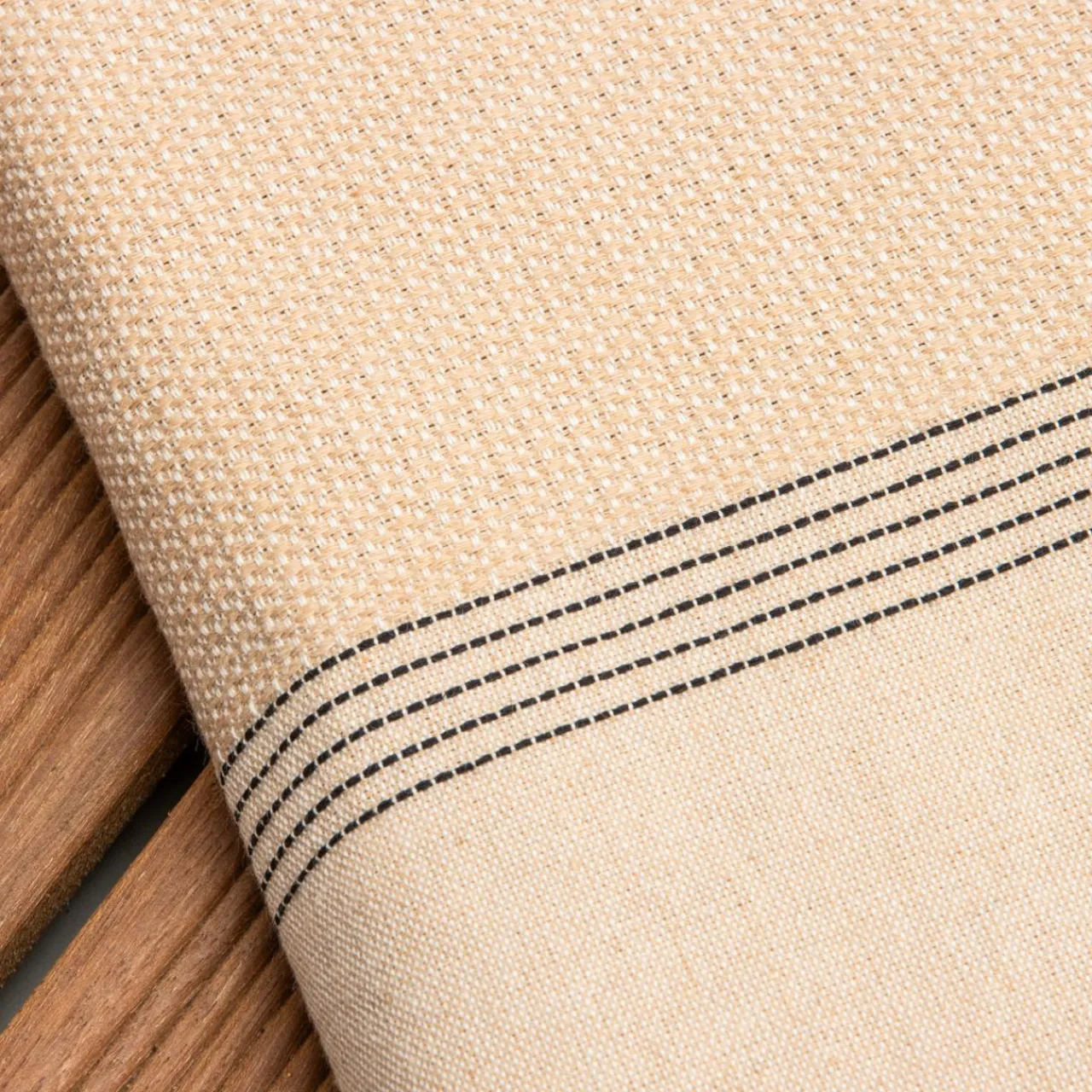 Linge De Bain|Fouta| Fouta coton recyclé (100 x 200 cm) Beach Beige