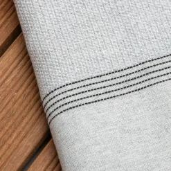 Linge De Bain|Fouta| Fouta coton recyclé (100 x 200 cm) Beach e Gris