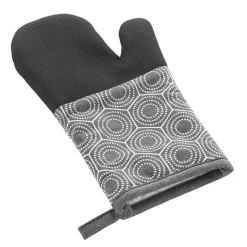 Accessoire Cuisine|douceur d'intu017drieur Gant de cuisine ambidextre coton (30x18 cm) Alveis Gris Anthracite