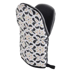 Accessoire Cuisine|douceur d'intu017drieur Gant de cuisine coton (24.5 x 14.5 cm) Solaris Noir