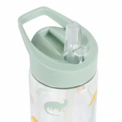 Objet Déco Enfant|OSTARIA Gourde enfant plastique (17,5 cm) Dino e Vert