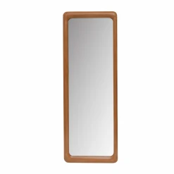 Miroir|EMINZA Grand miroir à poser en (H173 cm) Delhi Naturel beige Bois