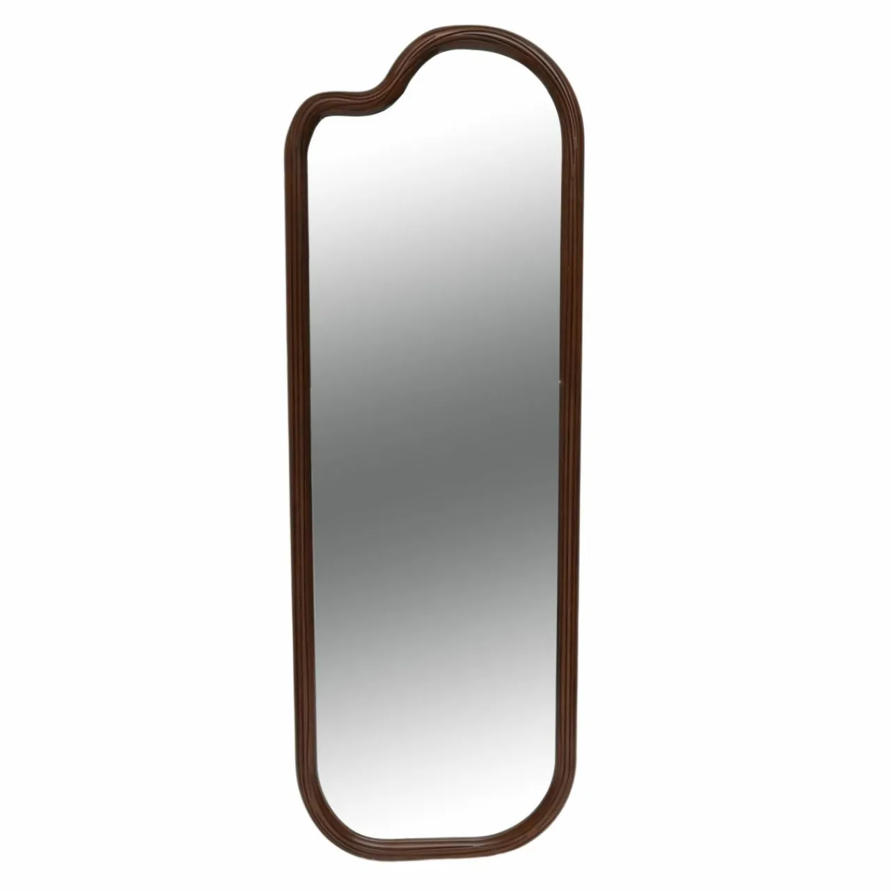 Miroir|EMINZA Grand miroir mural en (H173 cm) Calcutta foncé Bois