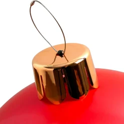 Boule Grand Format|Déco Et Objet De Noël|KOOPMAN Grande boule de Noël gonflable (D65 cm) Rouge