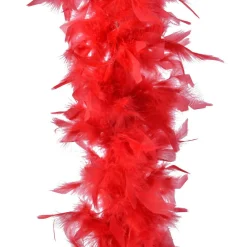 Guirlande De Sapin|KAEMINGK Guirlande Boa en plumes (184 cm) Deluxe Rouge