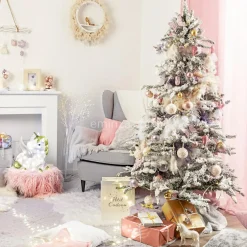 Guirlande De Sapin|KAEMINGK Guirlande Boa en plumes (184 cm) Douceur Blanc