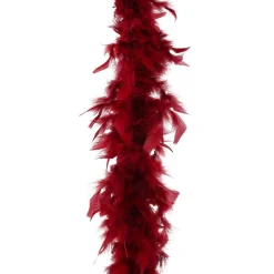 Guirlande De Sapin|KAEMINGK Guirlande Boa en plumes (184 cm) Deluxe Bordeaux