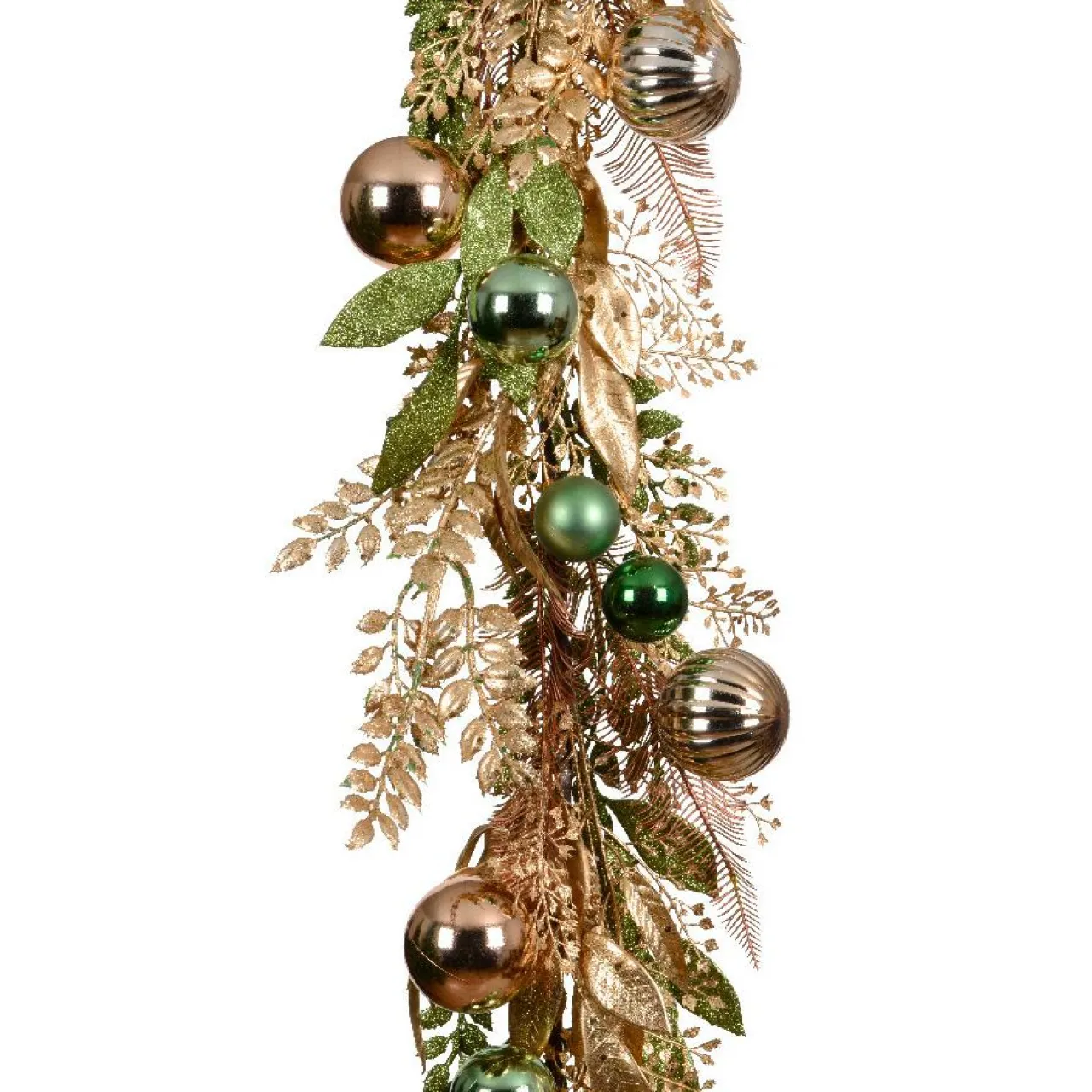 Guirlande De Sapin|KAEMINGK Guirlande déco (150 cm) Majesty et doré Vert