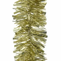 Guirlande De Sapin|KAEMINGK Guirlande de Noël (D10 cm) (2 m) Alpine destructurée Or