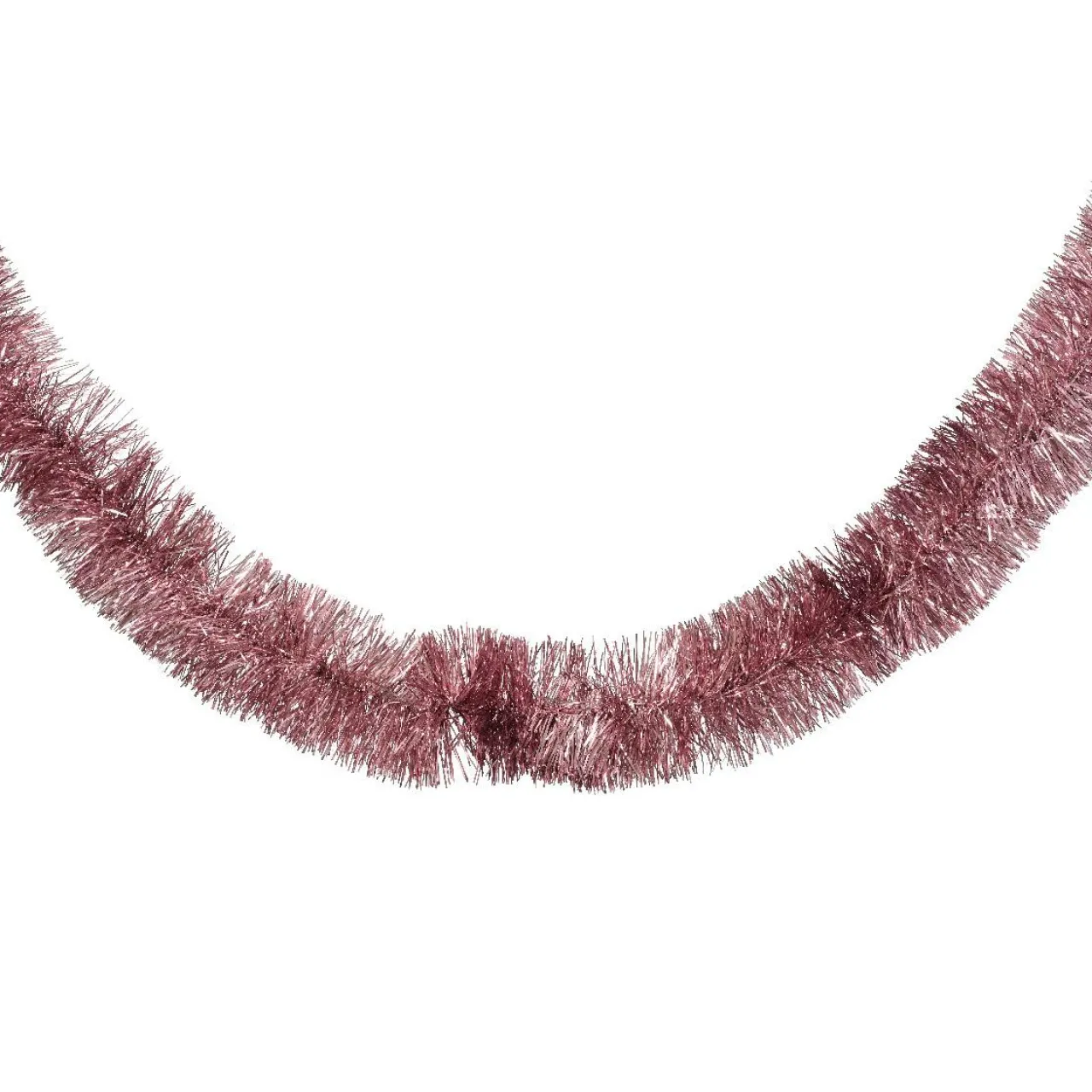 Guirlande De Sapin|KAEMINGK Guirlande de Noël (D10 cm) Alpine XL Vieux rose