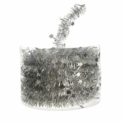 Guirlande De Sapin|KAEMINGK Guirlande de Noël (D3,50 cm) fine étoilée Alpine Argent