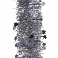 Guirlande De Sapin|KAEMINGK Guirlande de Noël (D10 cm) étoilée Alpine Lilas