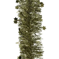 Guirlande De Sapin|KAEMINGK Guirlande de Noël (D9 cm) étoilée Alpine Vert romarin