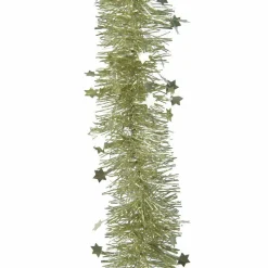 Guirlande De Sapin|KAEMINGK Guirlande de Noël (D9 cm) étoilée Alpine Pistache