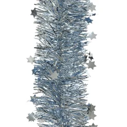 Guirlande De Sapin|KAEMINGK Guirlande de Noël (D9 cm) étoilée Alpine Bleu glacé