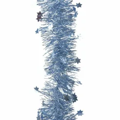 Guirlande De Sapin|KAEMINGK Guirlande de Noël (D9 cm) étoilée Alpine Bleu vaporeux