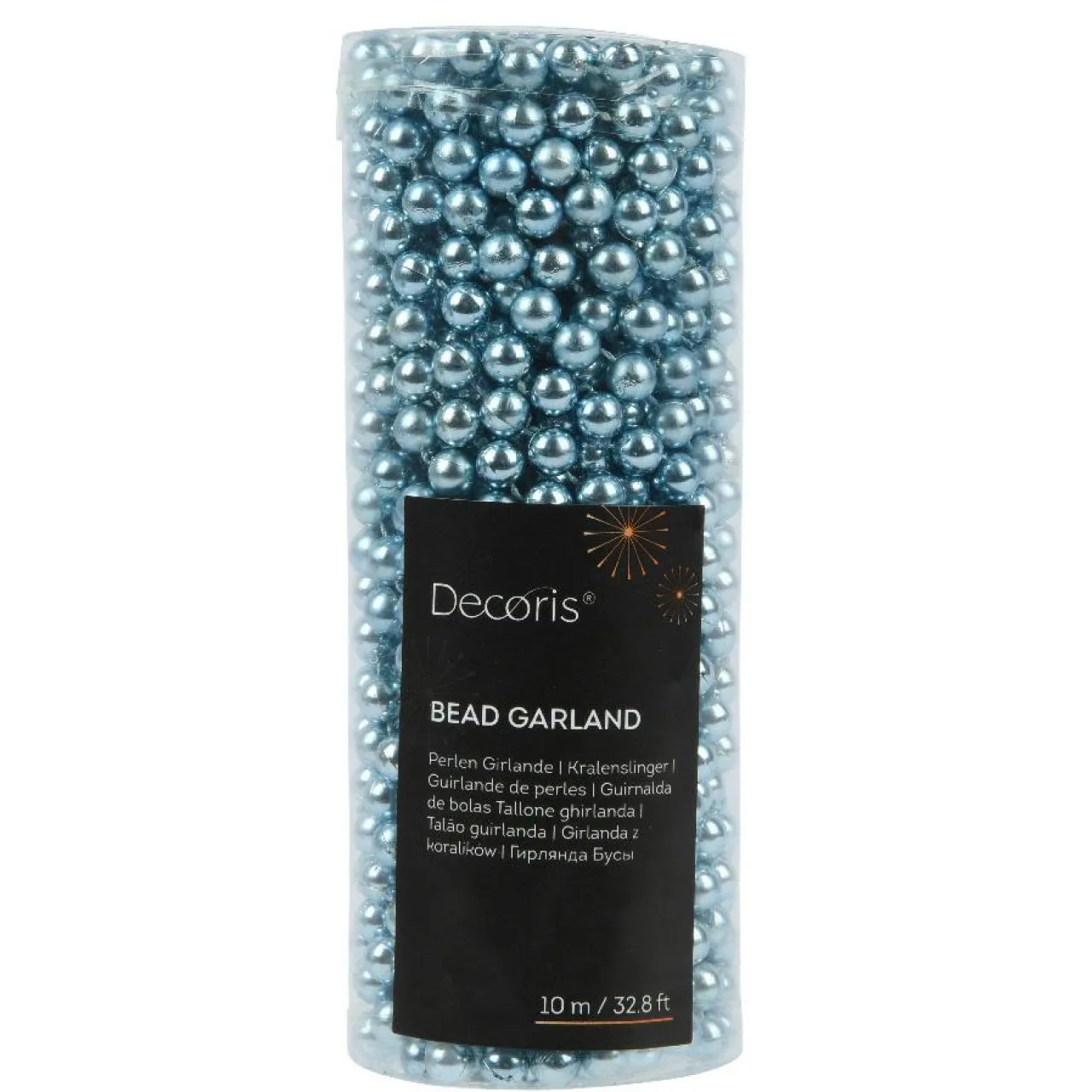 Guirlande De Sapin|KAEMINGK Guirlande de perle (10 m) Alpine Bleu Ciel