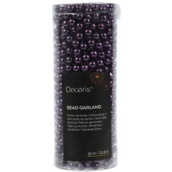 Guirlande De Sapin|KAEMINGK Guirlande de perle (10 m) Alpine Figue