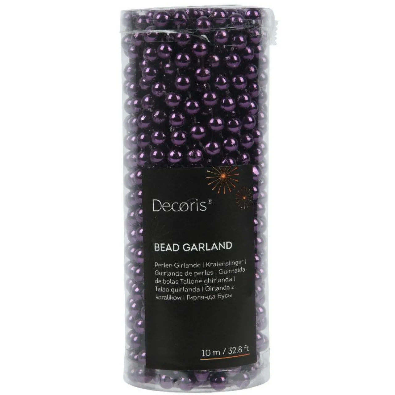 Guirlande De Sapin|KAEMINGK Guirlande de perle (10 m) Alpine Figue