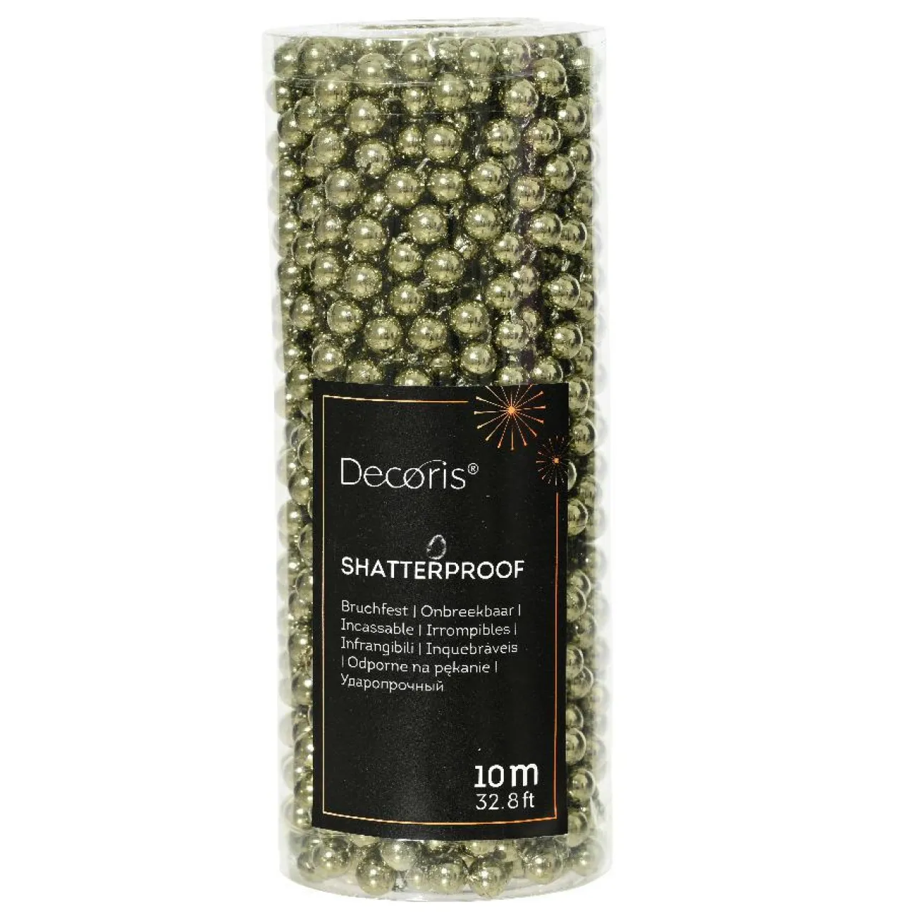 Guirlande De Sapin|KAEMINGK Guirlande de perle (10 m) Alpine Vert romarin