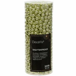 Guirlande De Sapin|KAEMINGK Guirlande de perle (10 m) Alpine Pistache