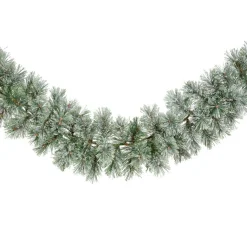 Sapin Grande Taille|Guirlande En Sapin Artificiel|KAEMINGK Guirlande de sapin (270 - D25 cm) Bromley Vert enneigé Sapin enneigé