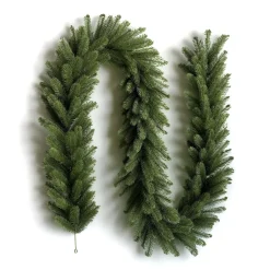 Sapin Grande Taille|Guirlande En Sapin Artificiel|EMINZA Guirlande de sapin (300 cm - D25) Utah Luxe Vert sapin Sapin vert