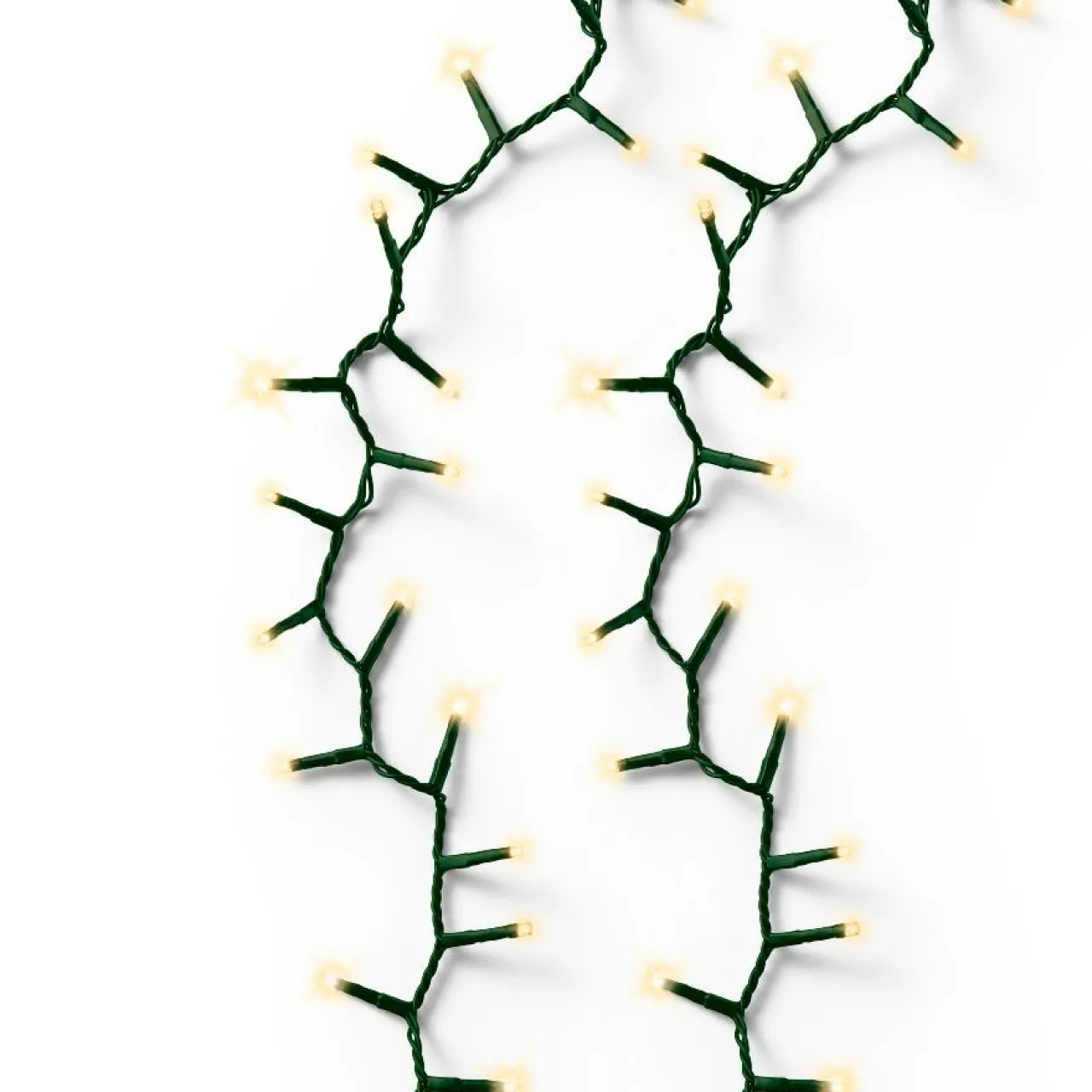 Guirlande Lumineuse|KAEMINGK Guirlande lumineuse 7,50 m 350 LED câble vert Luxe Blanc chaud Champagne Blanc chaud Champagne - câble vert