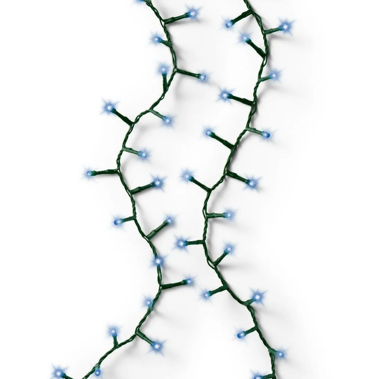 Guirlande Lumineuse|KAEMINGK Guirlande lumineuse 16 m 750 LED câble vert Luxe Bleu Bleu - câble vert