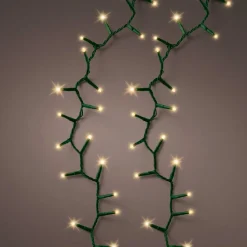 Guirlande Lumineuse Grand Format|Guirlande Lumineuse|KAEMINGK Guirlande lumineuse 60 m 3000 LED câble vert Luxe Blanc chaud Champagne Blanc chaud Champagne - câble vert