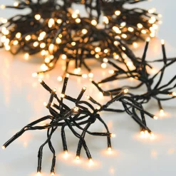 Guirlande Lumineuse Grand Format|Guirlande Lumineuse|KOOPMAN Guirlande lumineuse 21,80 m 3000 LED câble noir Boa Blanc chaud Blanc Chaud - câble noir